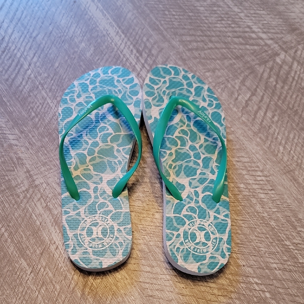 Turquoise Hurley Fip Flop